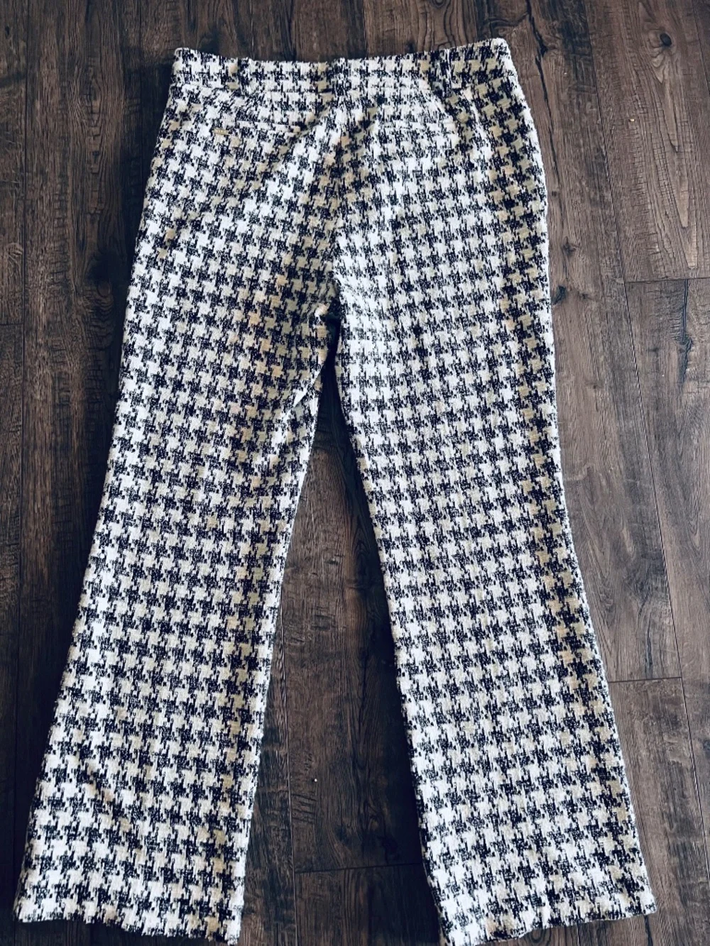 Tommy Hilfiger Black and White Houndstooth Trousers - Picture 9 of 11